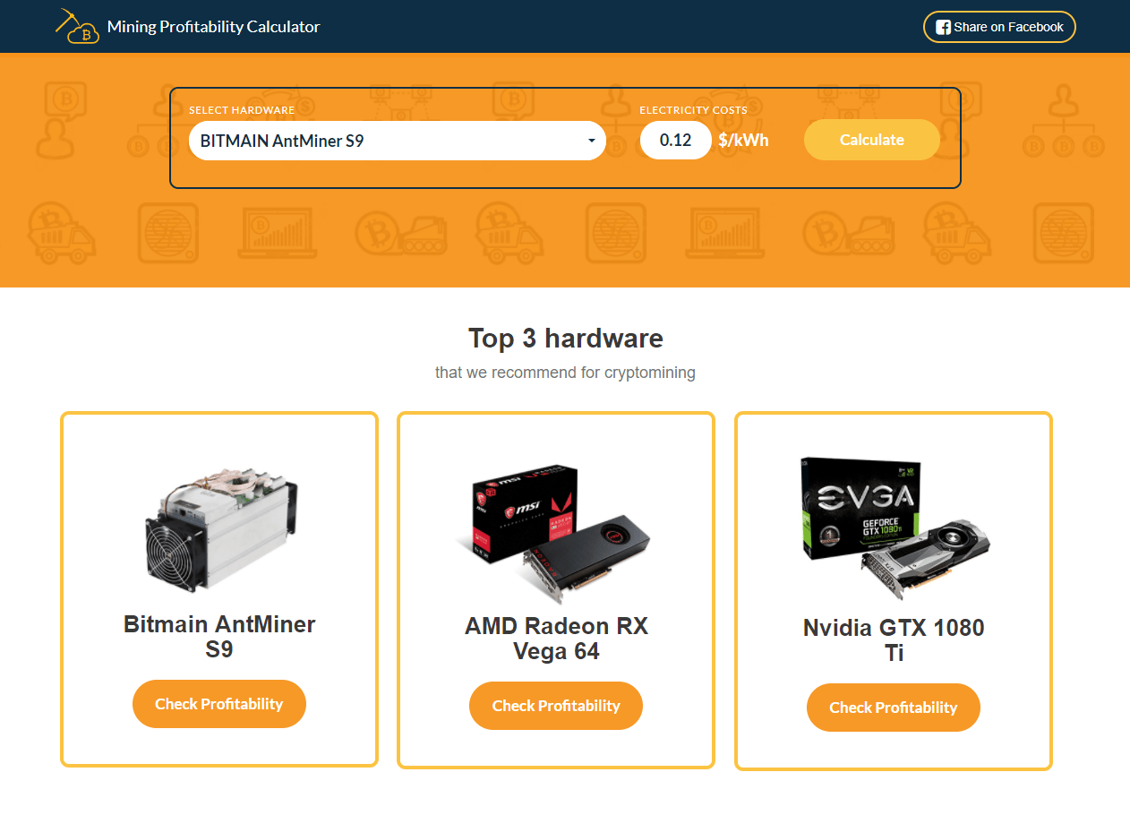 CalcuMine Cryptocurrency Mining Calculator & Amazon