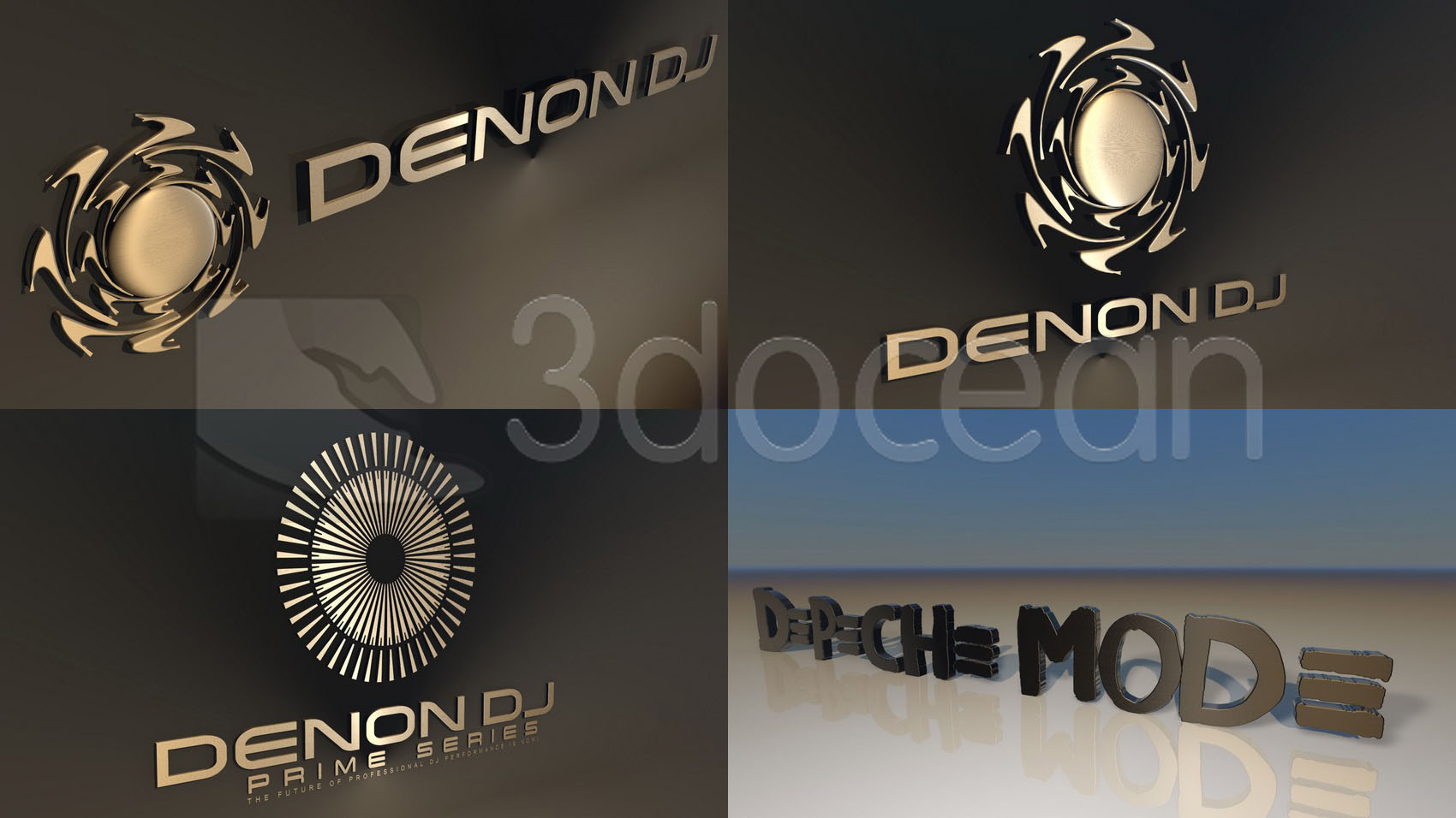 EDM(Electronic Dance Music) Logos Premium Collection by HumanGraphics
