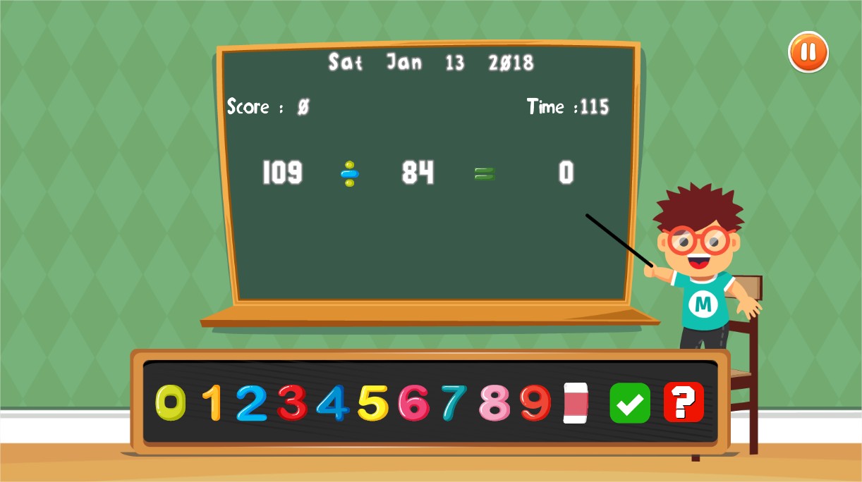 Math Education For Kids HTML5 Game  & Mobile + AdMob (CAPX, C3p