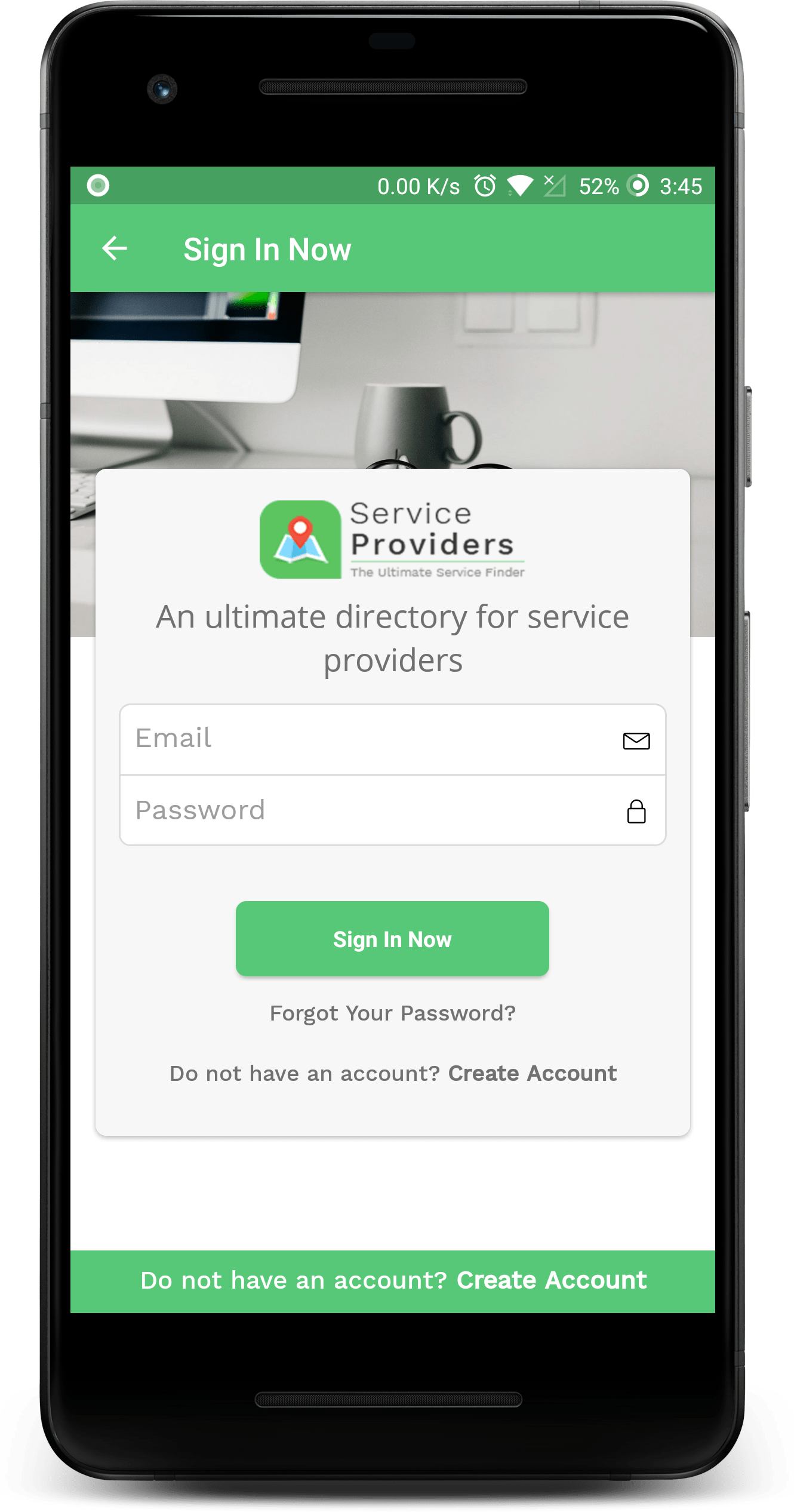 Listingo Service Providers, Business Finder Android Native App by tregix