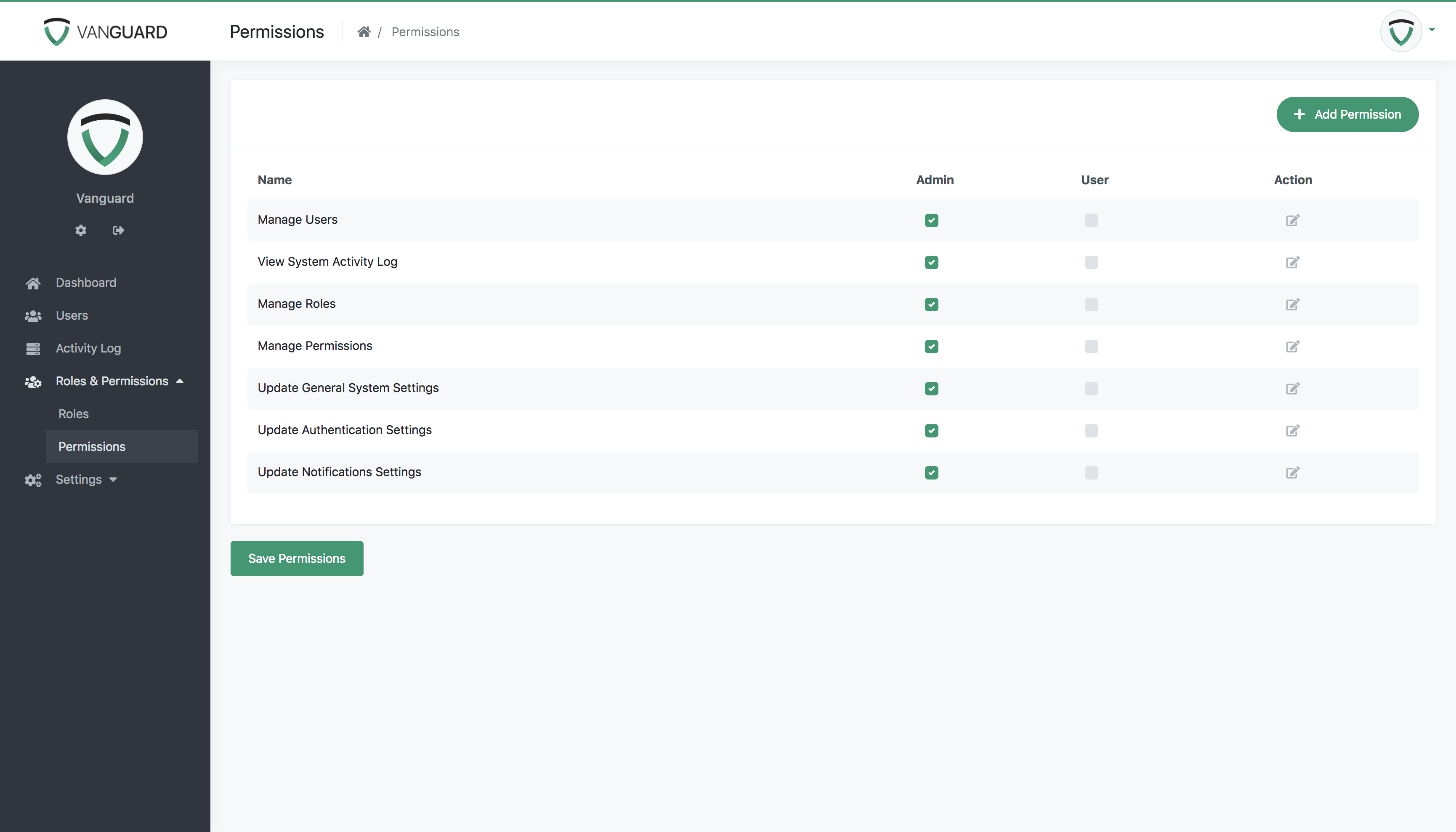 Vanguard Advanced PHP Login and User Management by niftycode CodeCanyon