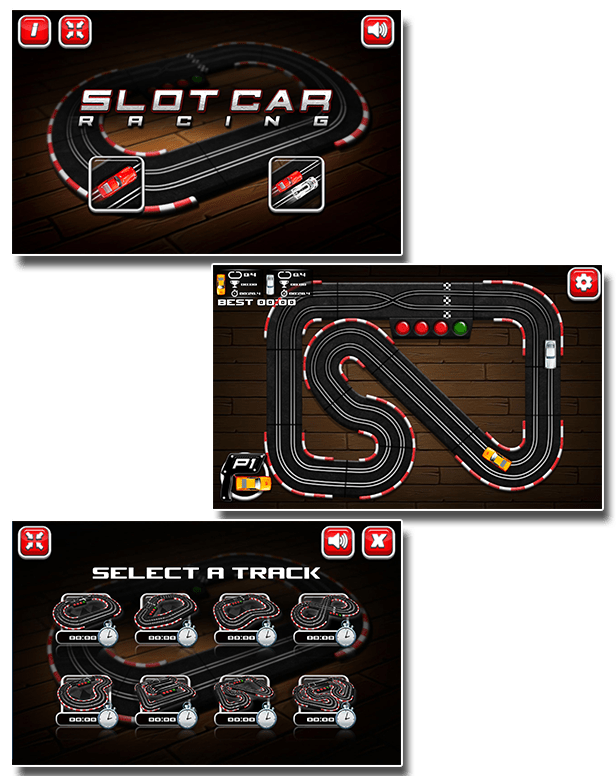 Slot Car Racing HTML5 Racing Game by codethislab CodeCanyon