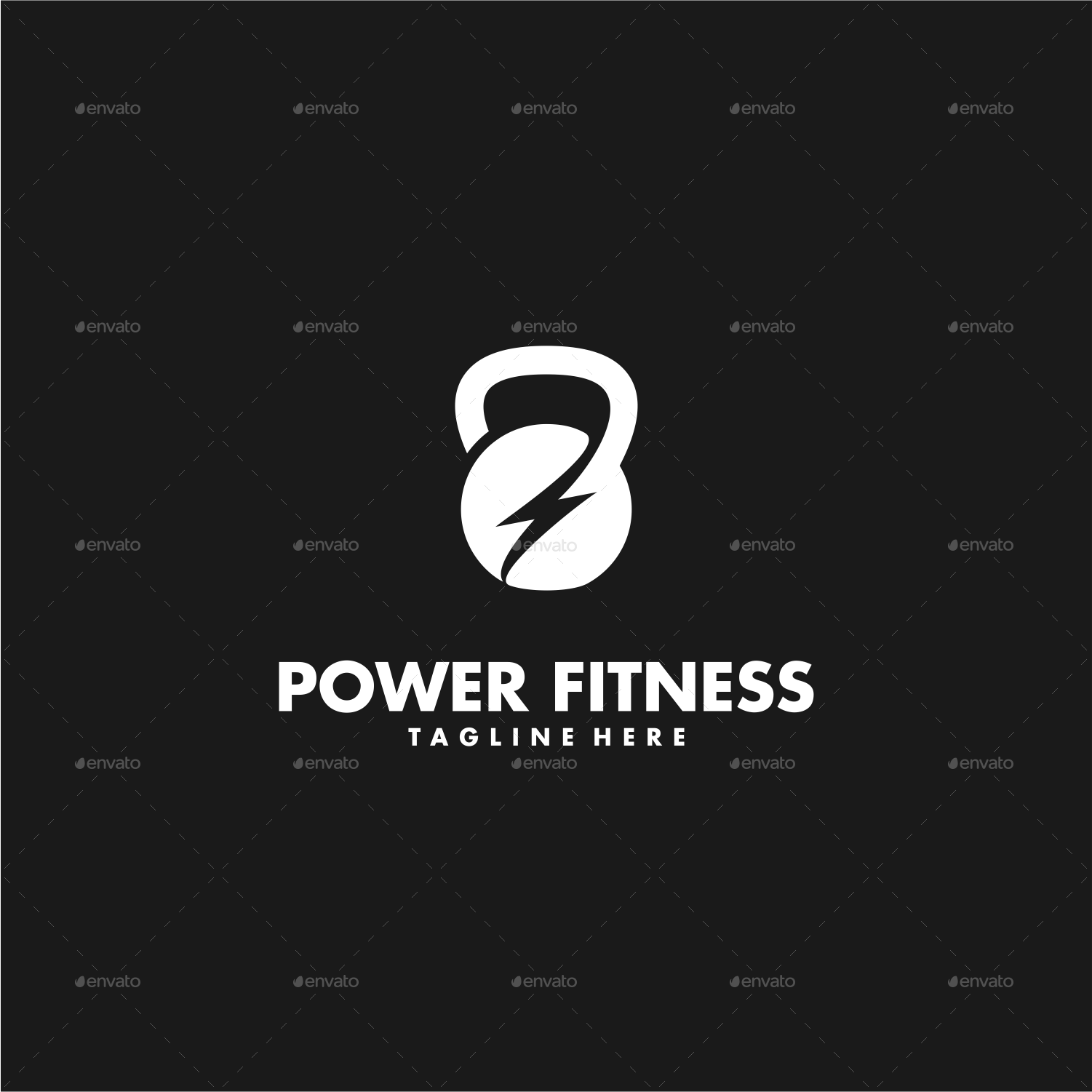 Power Fitness Logo Template, Logo Templates GraphicRiver