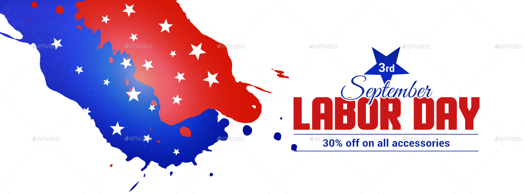 Labor Day Facebook Covers 10 Designs by Hyov GraphicRiver
