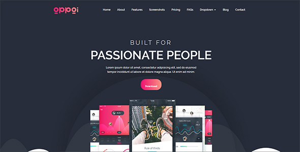 Appai App Landing WordPress Theme by Marvel_Theme ThemeForest