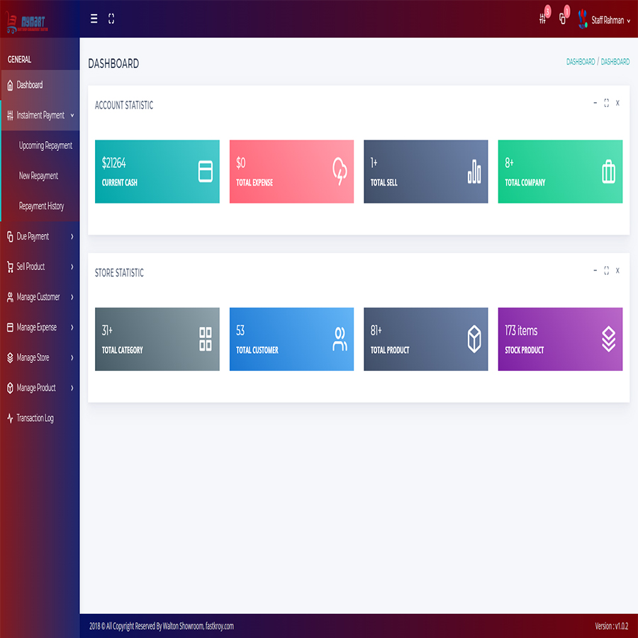 Installment and Due Sell Supported Powerful Shop Management