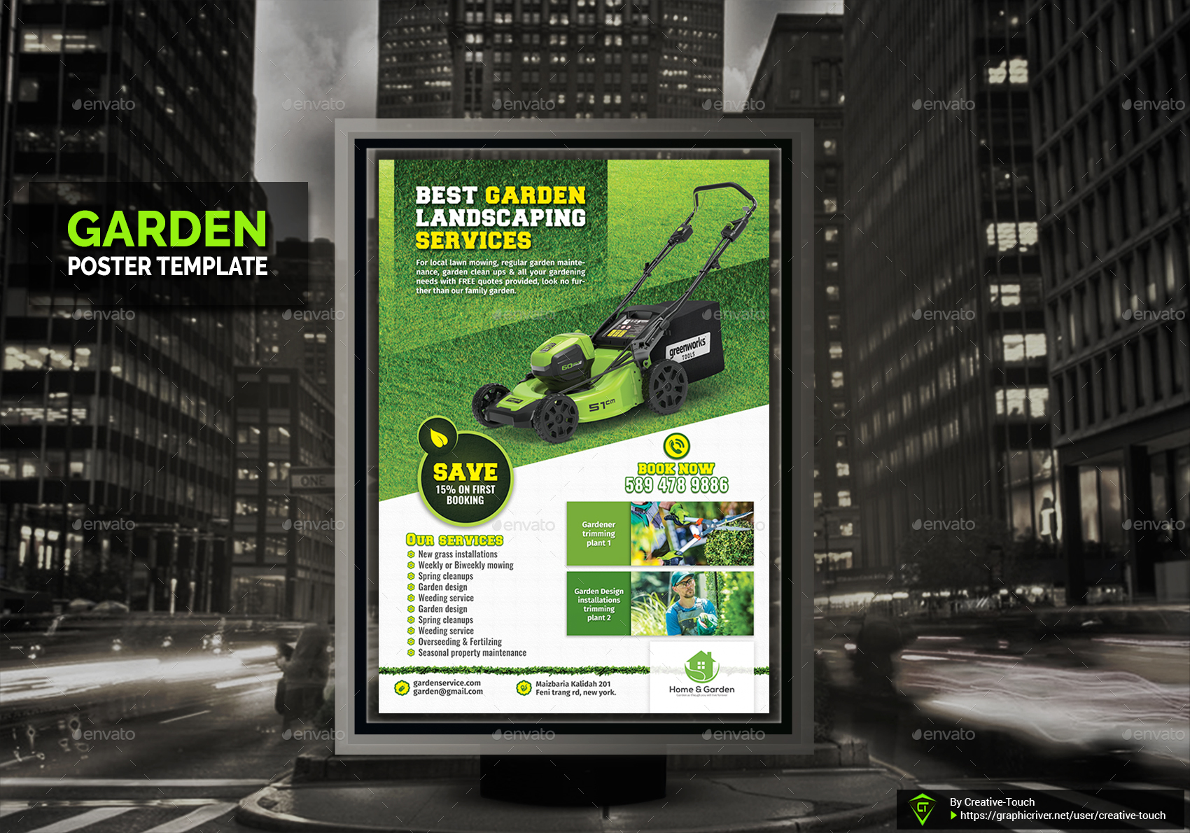 Garden Landscape Advertising Bundle Vol.3 by CreativeInnovation
