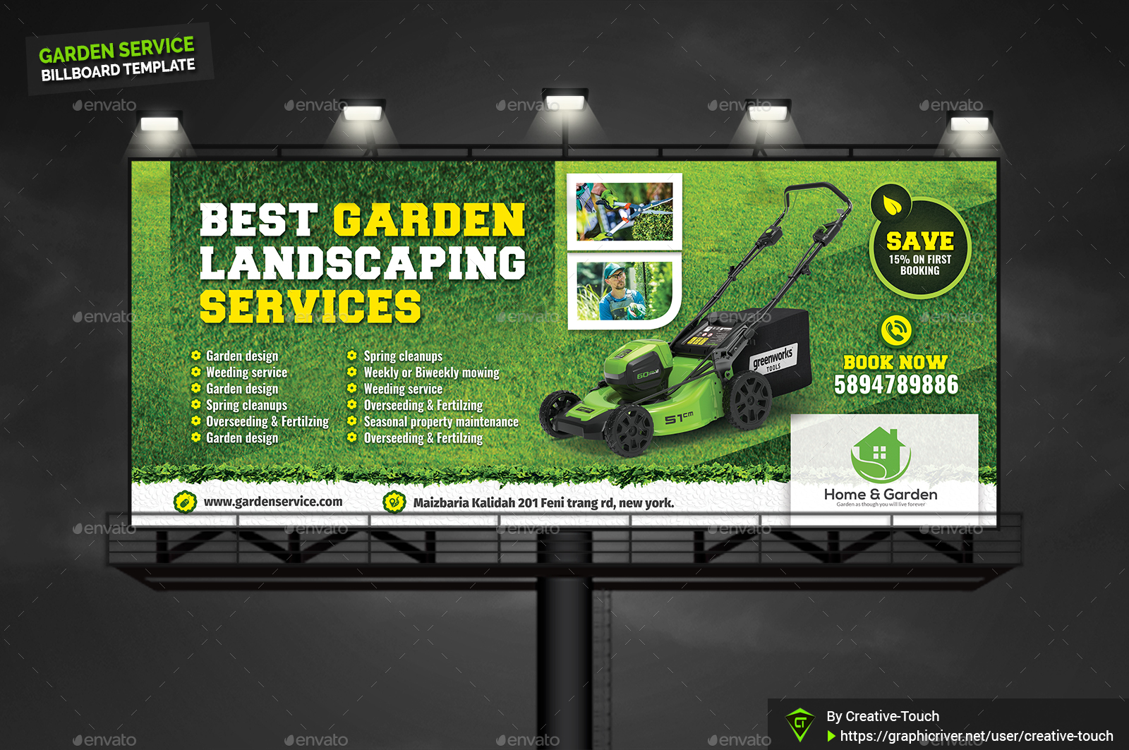 Garden Landscape Advertising Bundle Vol.3 by CreativeInnovation