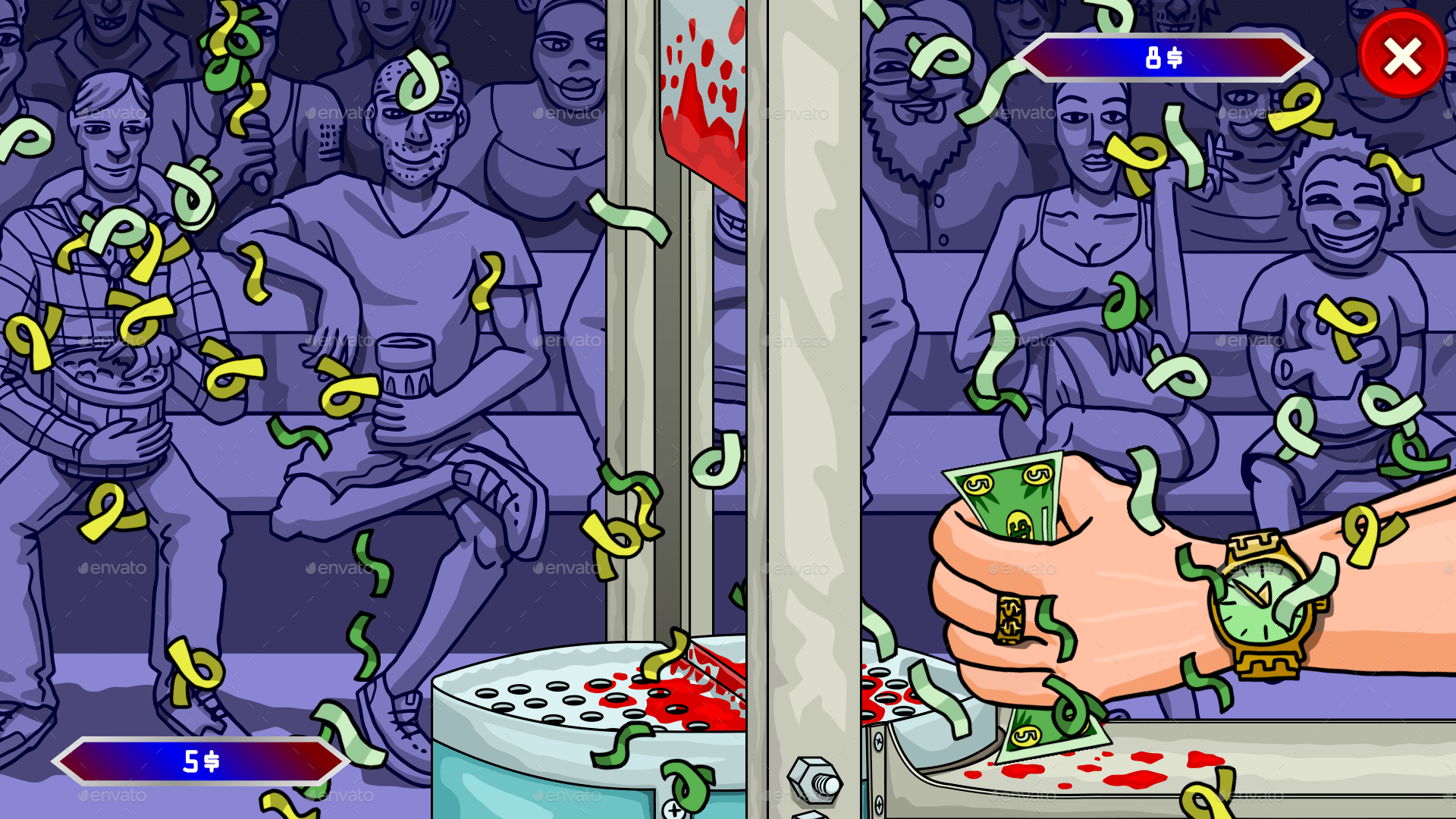 Game Assets for Handless Millionaire, Game Assets GraphicRiver