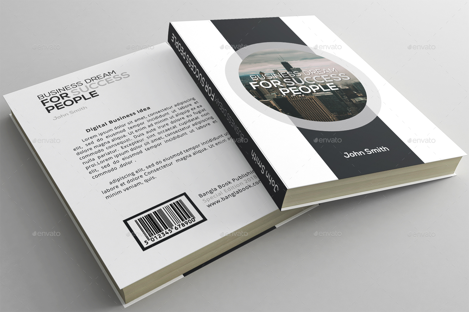 Book Cover Template, Print Templates GraphicRiver