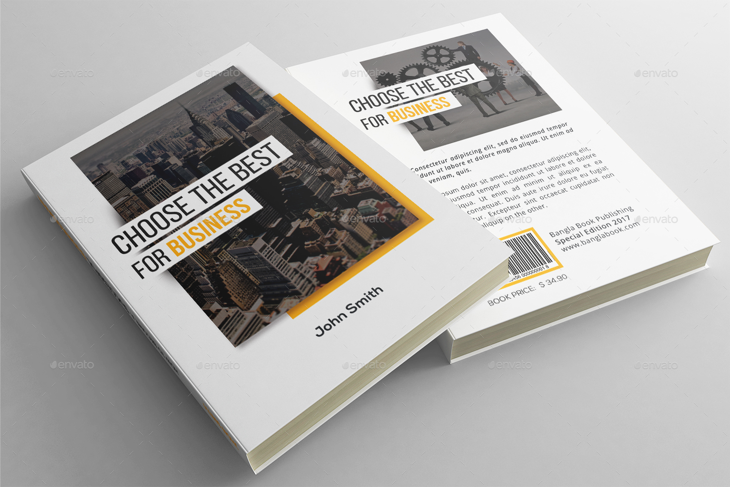 Corporate Book Cover by GeniusPoint GraphicRiver