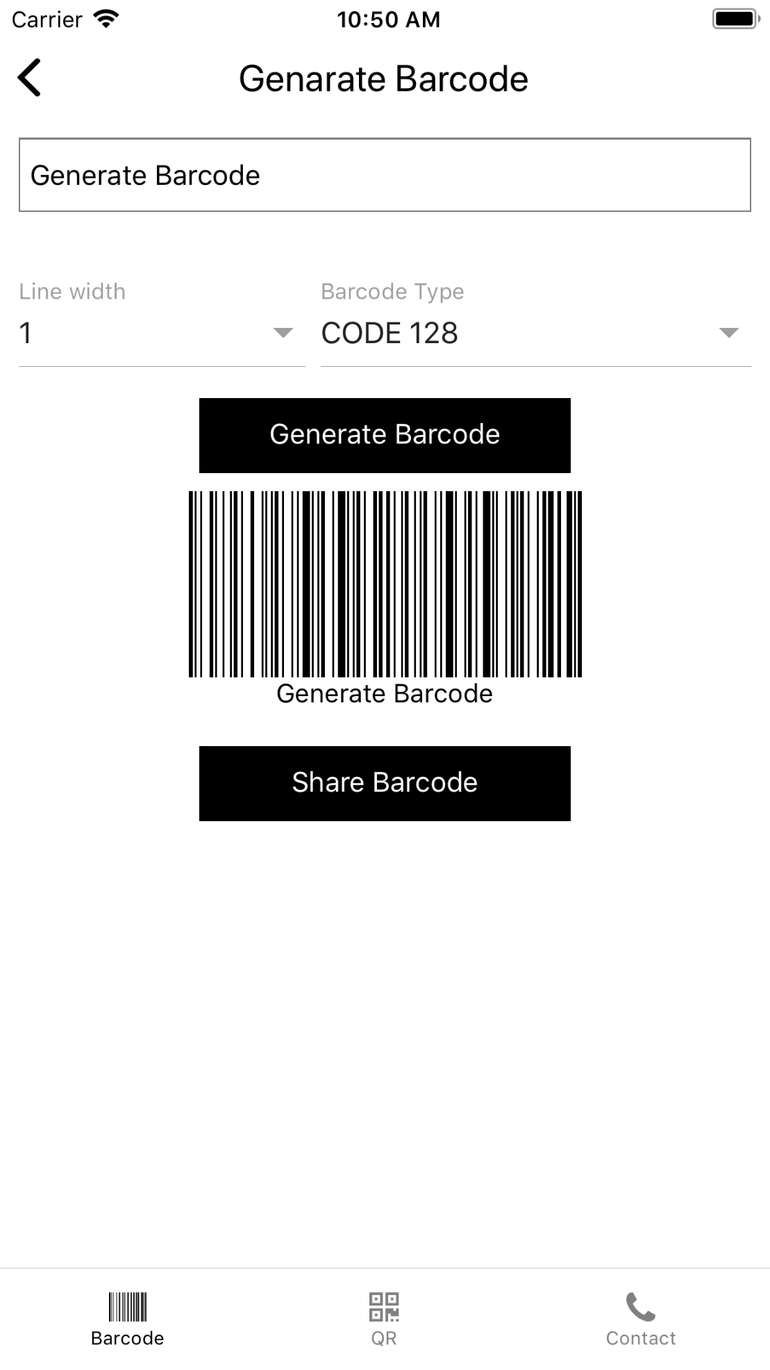 React native barcode and QR scanner and generator Free