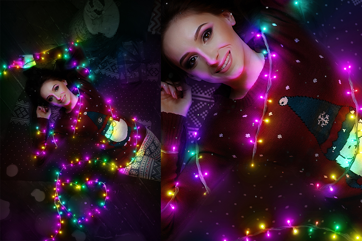 Christmas Lights Action, Addons GraphicRiver