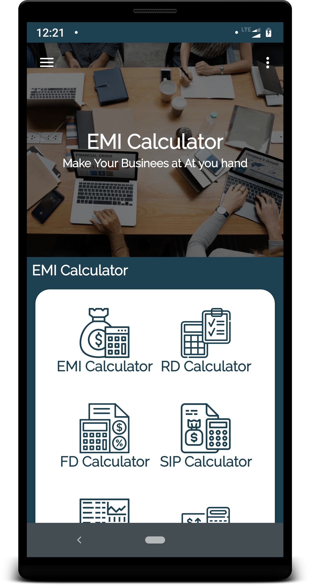 EMI Calculator App by shraddha257 CodeCanyon