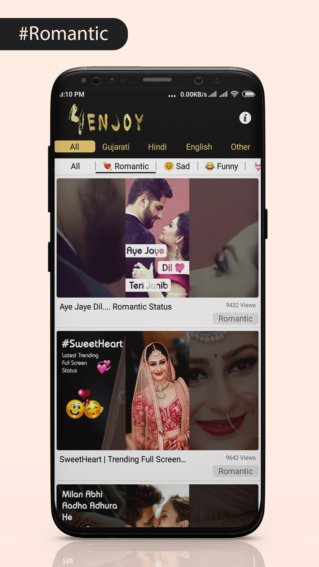 4Enjoy Video Status App by Digicean1 CodeCanyon