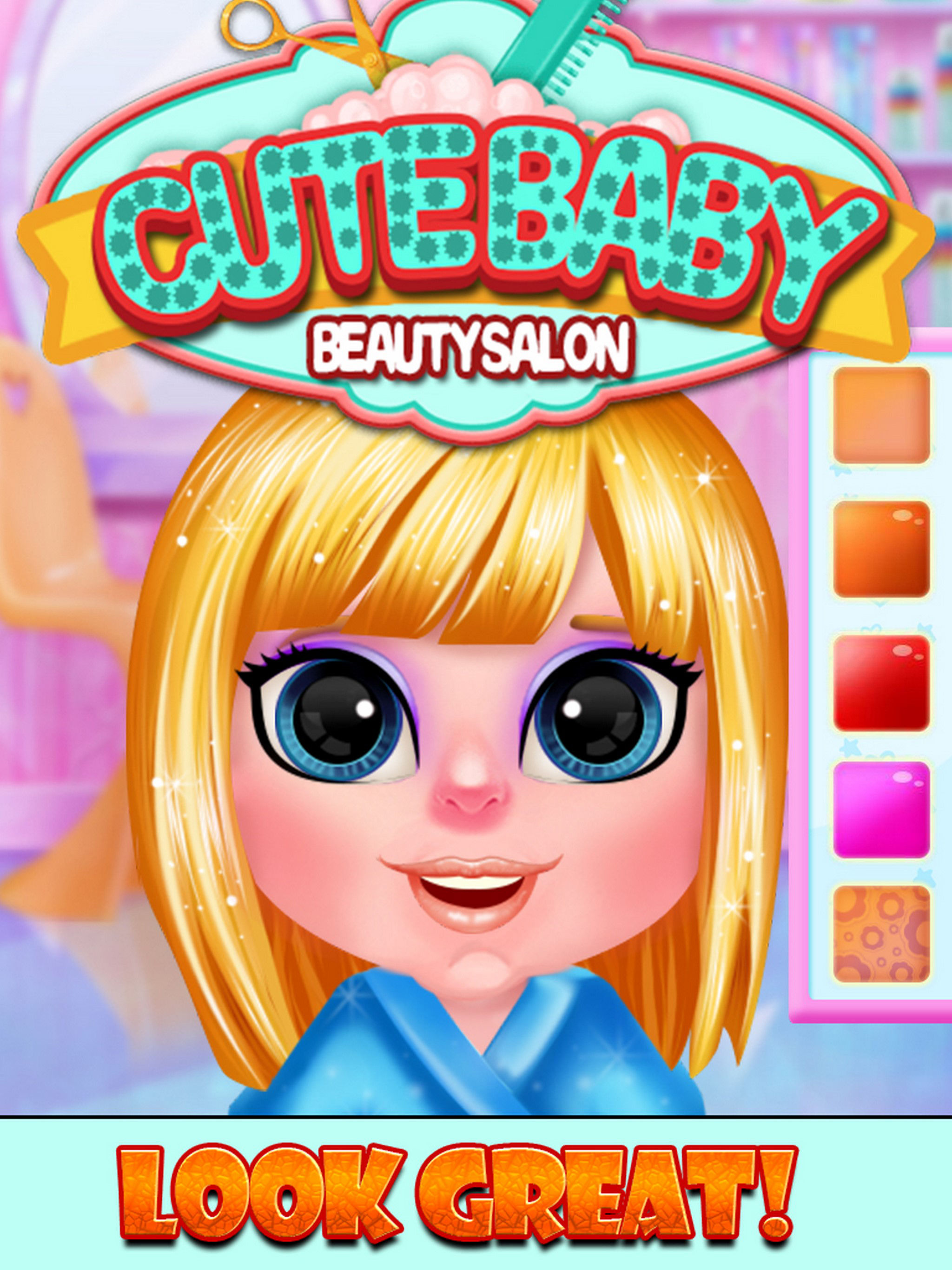 Best Kids Makeover And Salon Game + Cute Baby Beauty Salon + Ready For Publish by iQueen