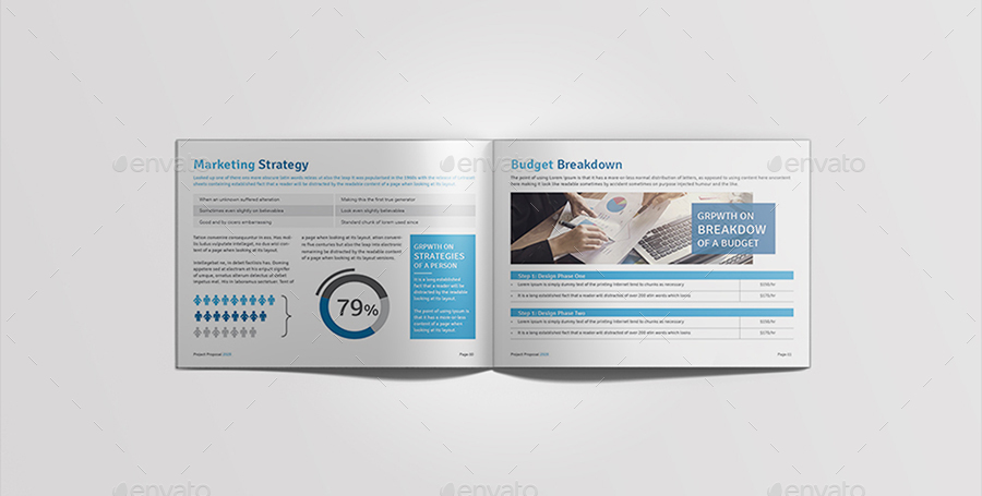 Landscape Brochure by KitCreative GraphicRiver