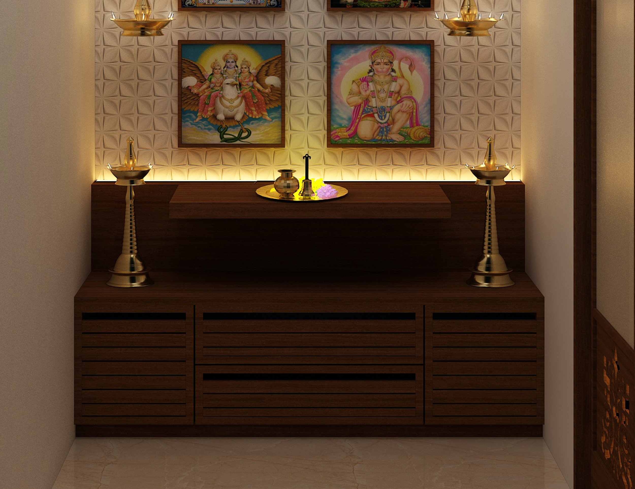 いろいろ pooja room 3d model free download 352992Pooja room 3d model free
