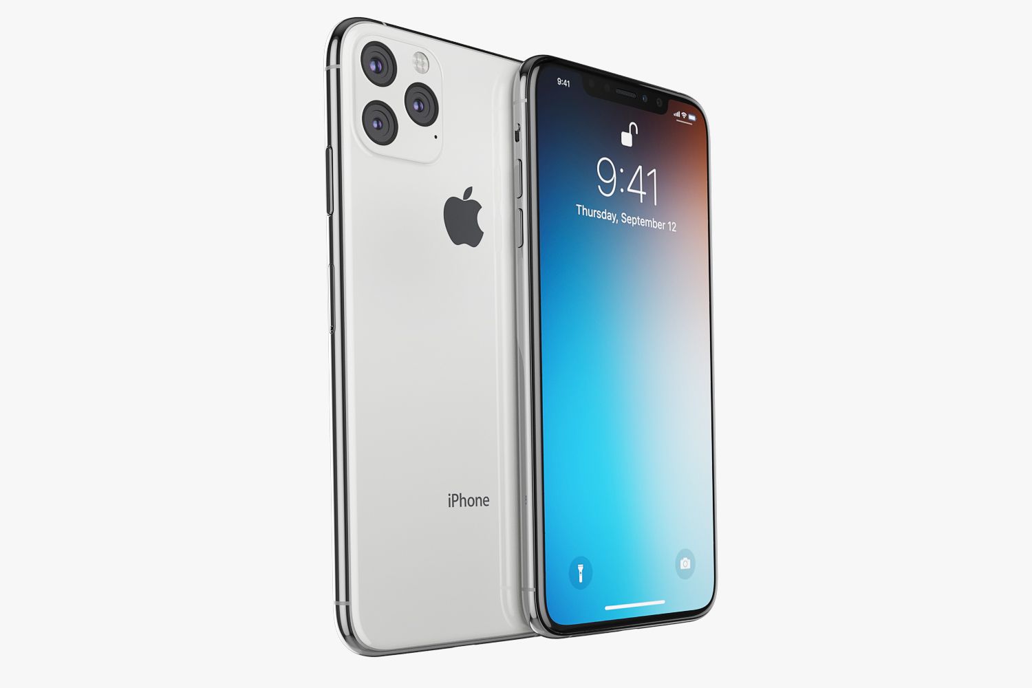 Apple iPhone 11 Pro & 11 Pro MAX & 11 black and white by madMIX_X 3DOcean