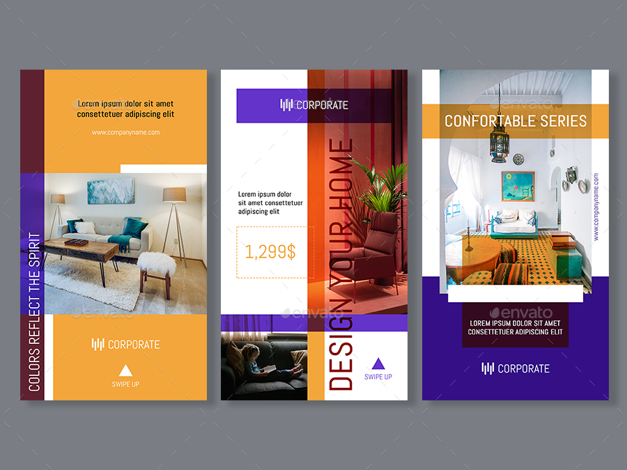 Furniture Instagram Stories,  Elements GraphicRiver