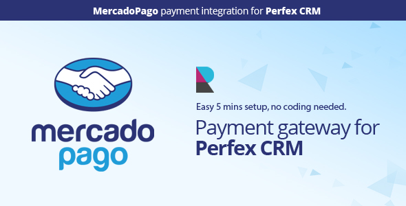 Download Mercado Pago Payment Gateway for Perfex CRM Free Nulled
