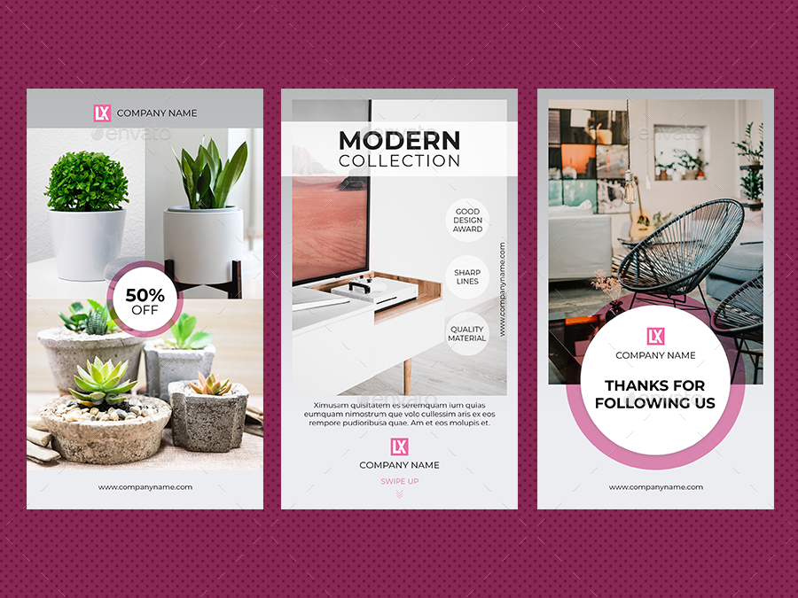 Furniture Instagram Stories V2,  Elements GraphicRiver