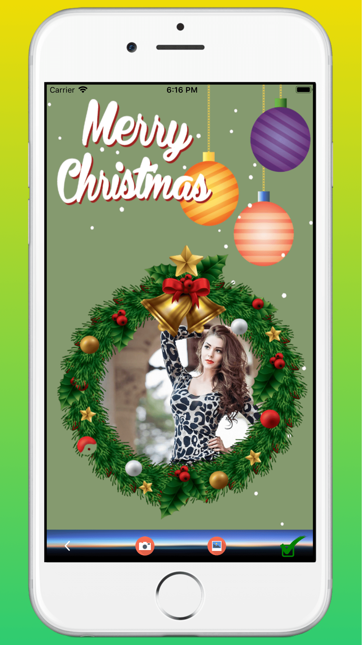 Christmas Photo Feames Editor (iOS App) by appworldking CodeCanyon