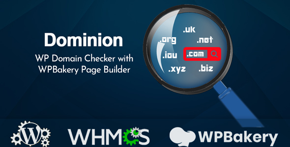 Download Dominion WP Domain Checker with WPBakery Page