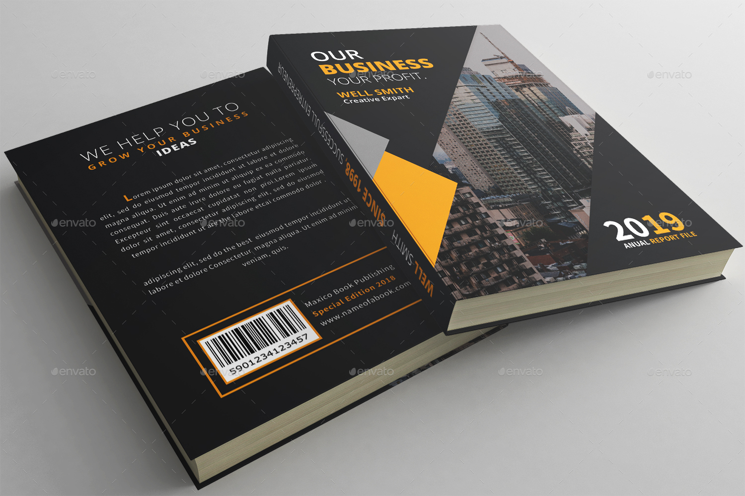 Book Cover Template, Print Templates GraphicRiver
