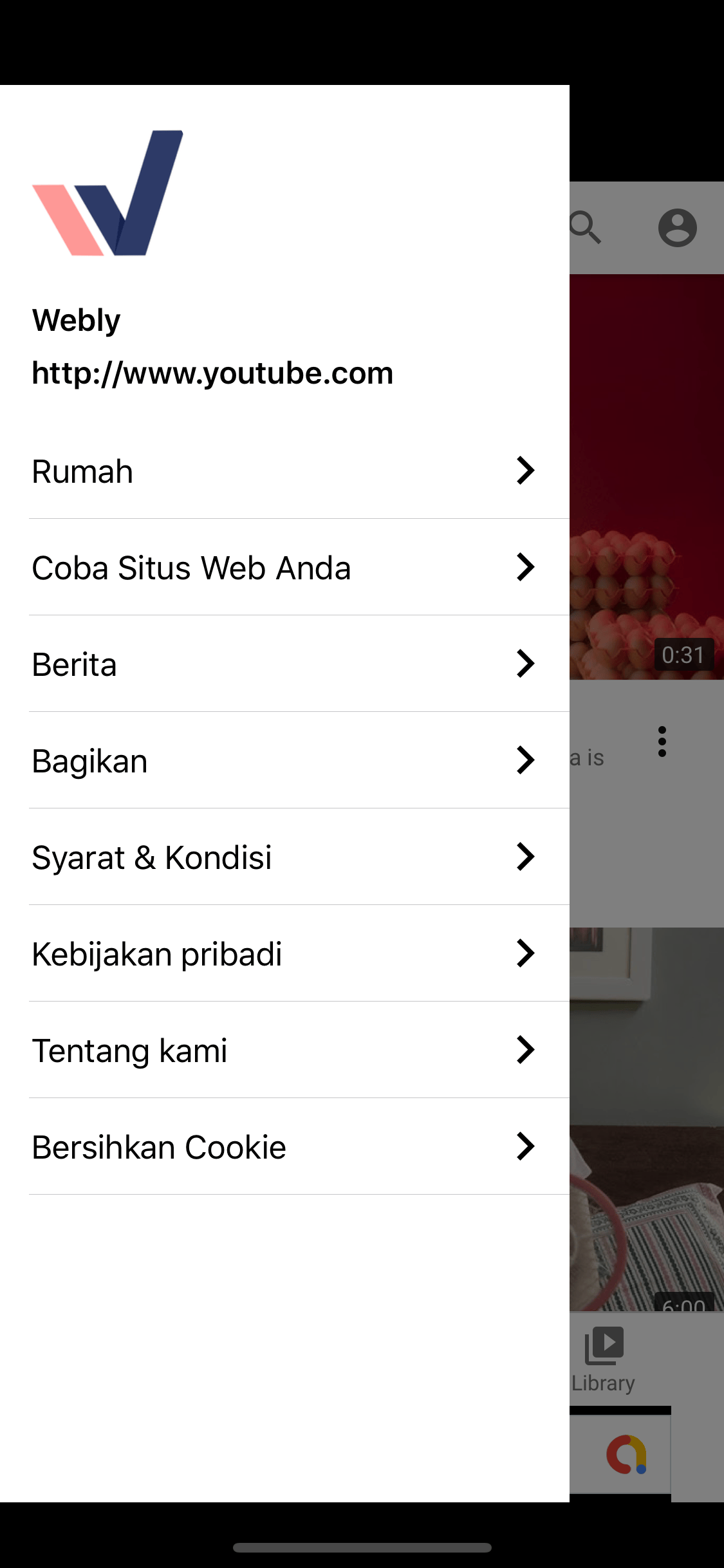 Webly Webview Convert your website into native ios app