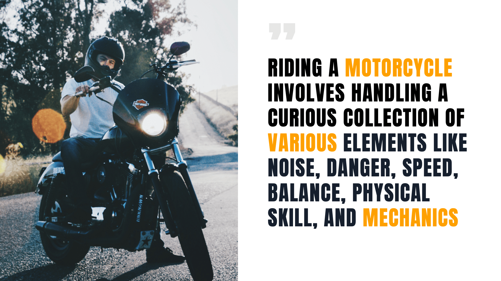 Bikers Motorcycle & Bike Powerpoint Template, Presentation Templates