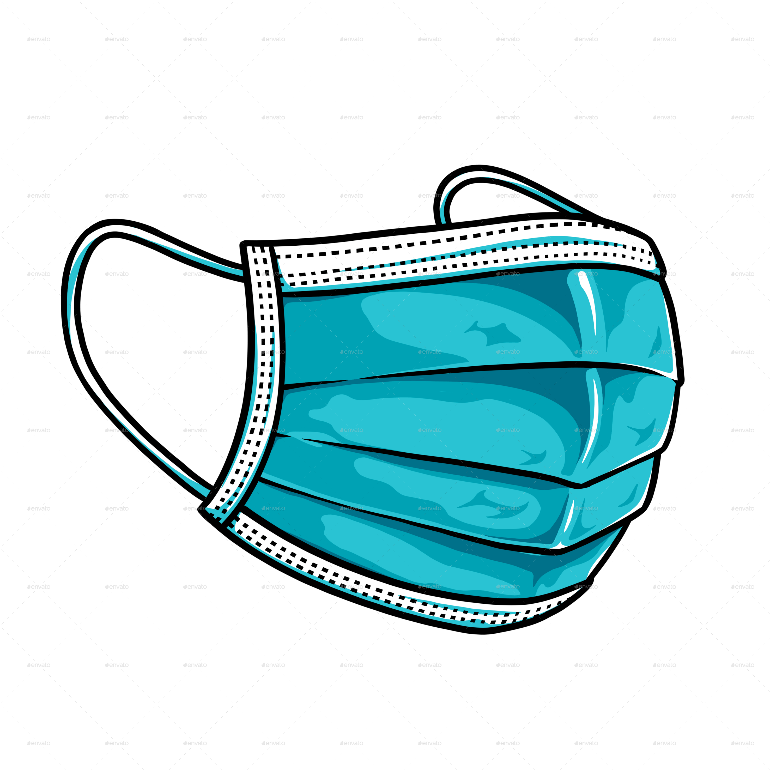 Coronavirus Equipment Set, Vectors GraphicRiver