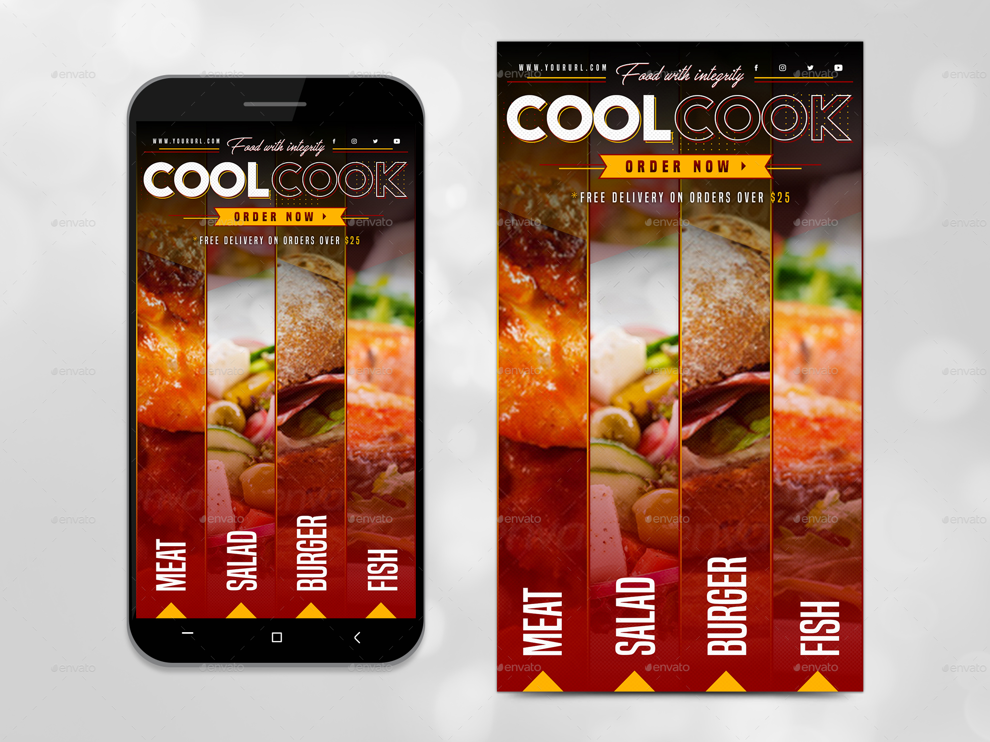 Instagram Food Restaurant Stories by BeatusGraphics GraphicRiver
