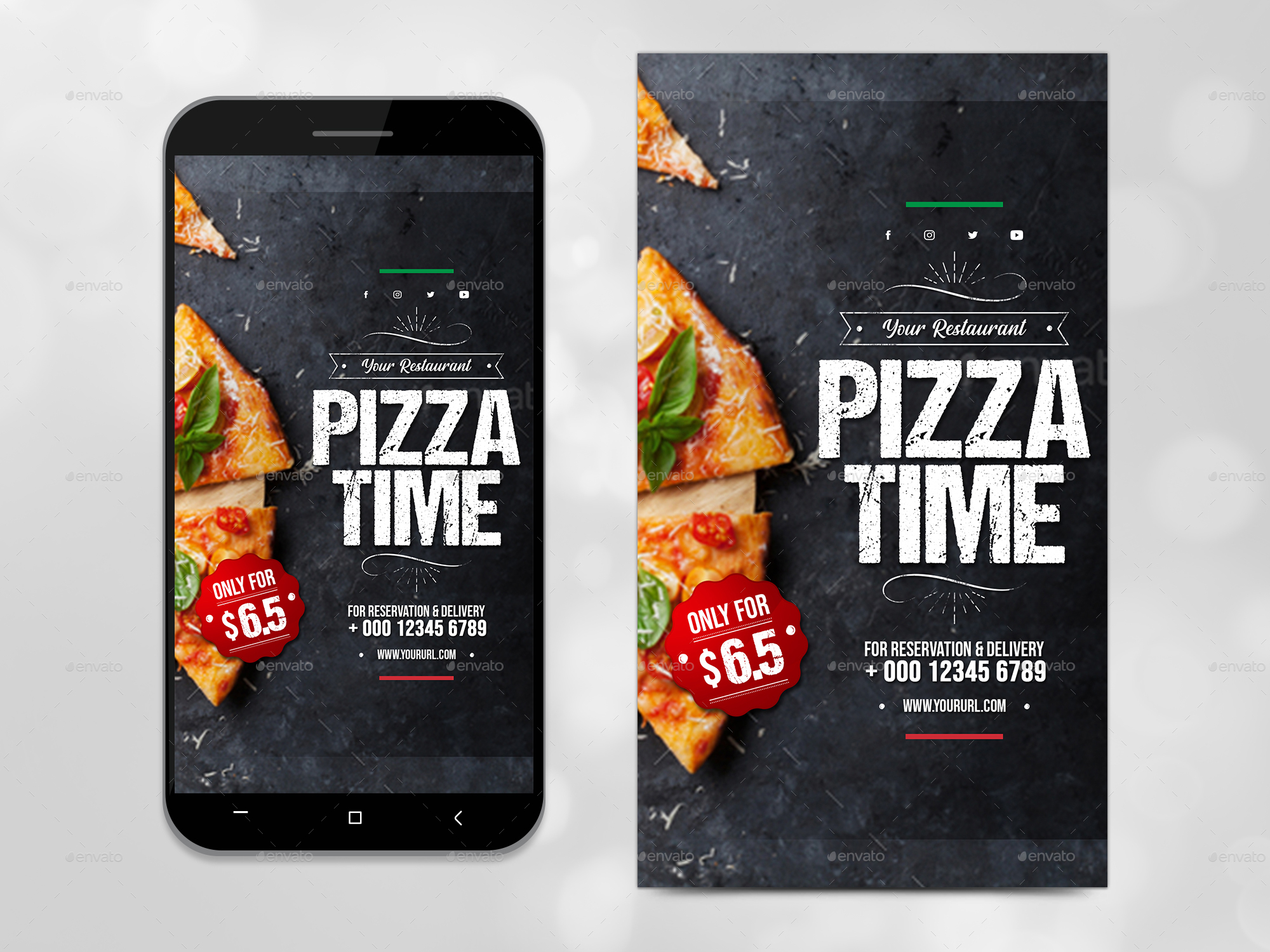 Instagram Food Restaurant Stories by BeatusGraphics GraphicRiver