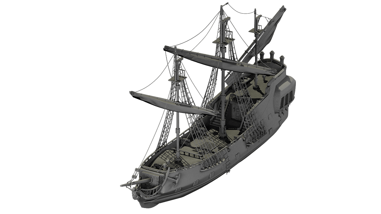 Pirate Ship by khreks 3DOcean