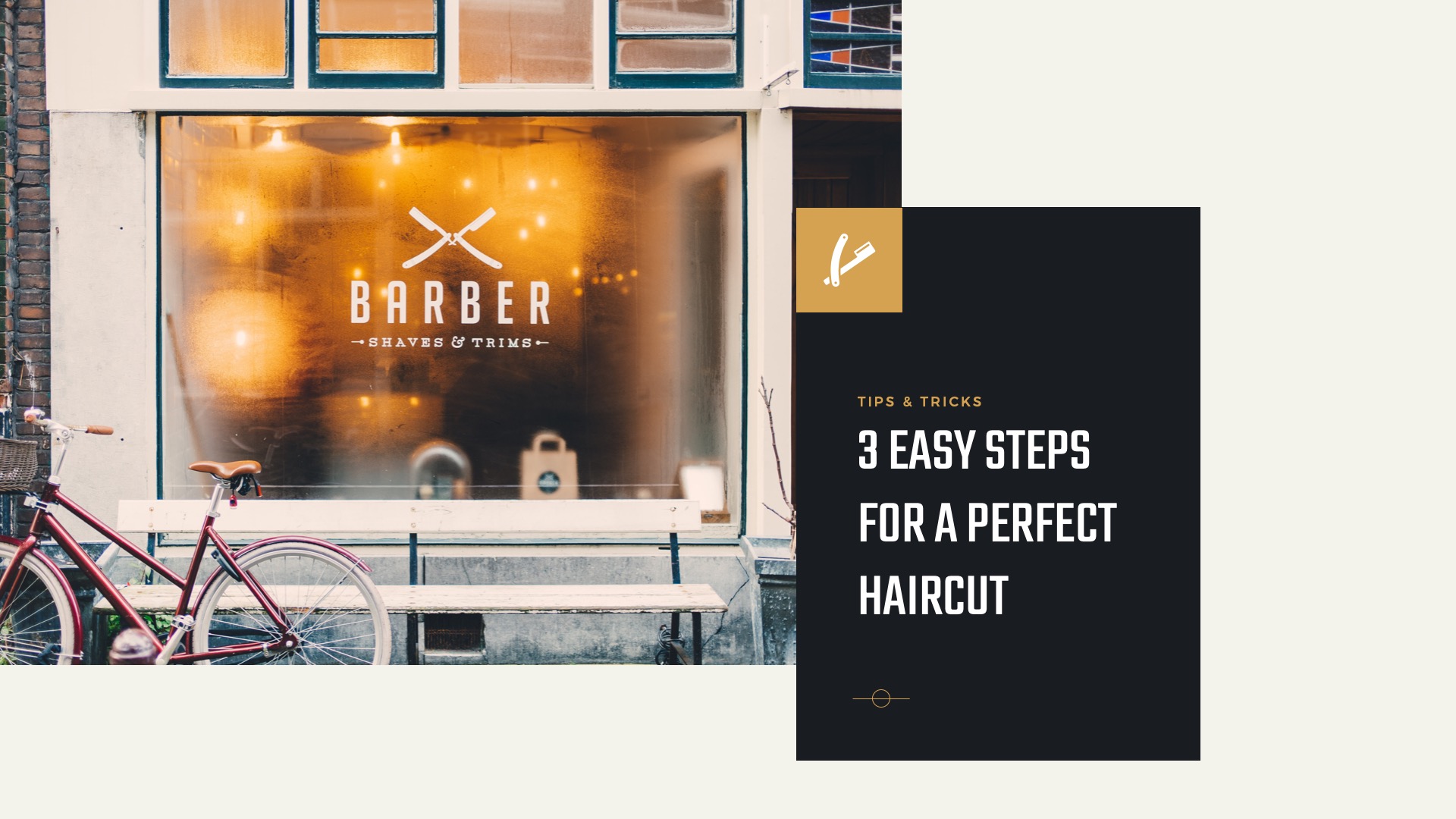 GIBSON & Shaving Google Slides Template, Presentation