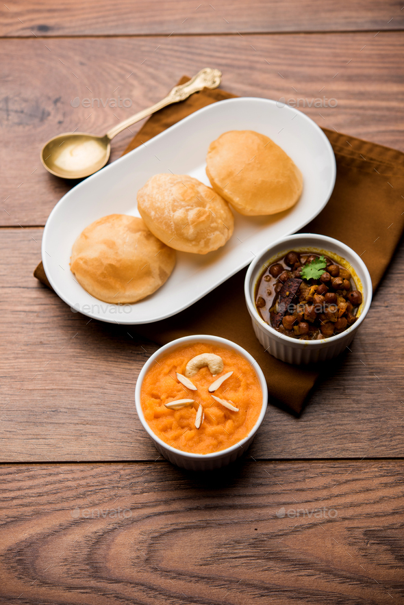 Halwa Poori Stock Photo by stockimagefactory PhotoDune