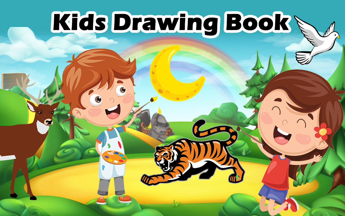 Kids Learning Kids Paint, Paint Free, Drawing Fun Android Game