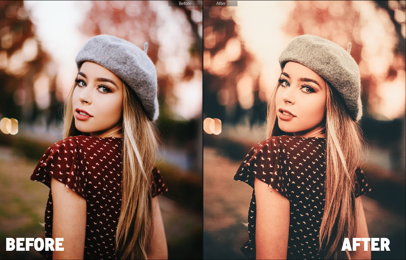 Moody Portrait Lightroom Presets (Desktop +Mobile DNG) by Arrtde