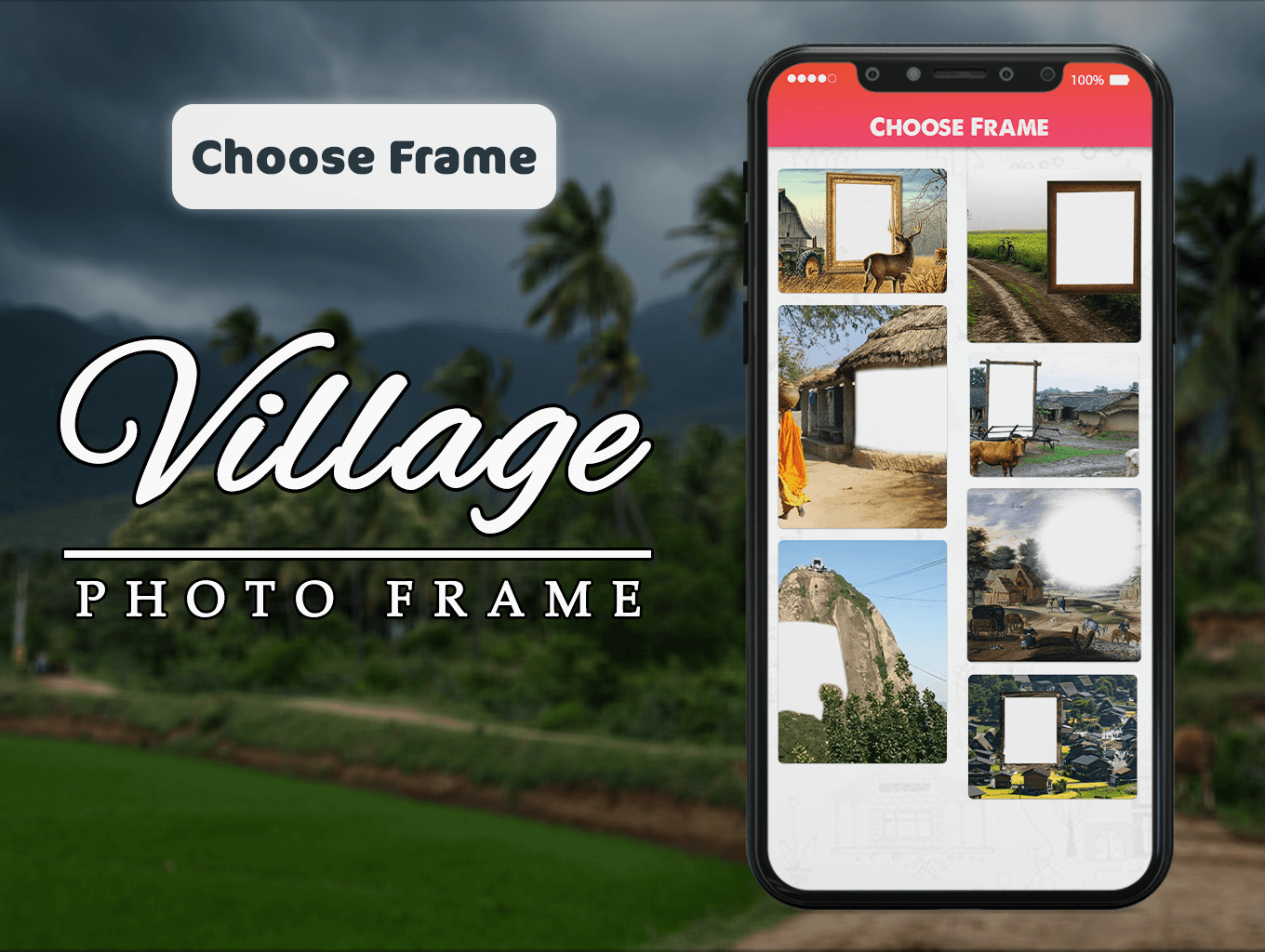 Village Photo Frame Free Photo Editor Android App + Admob