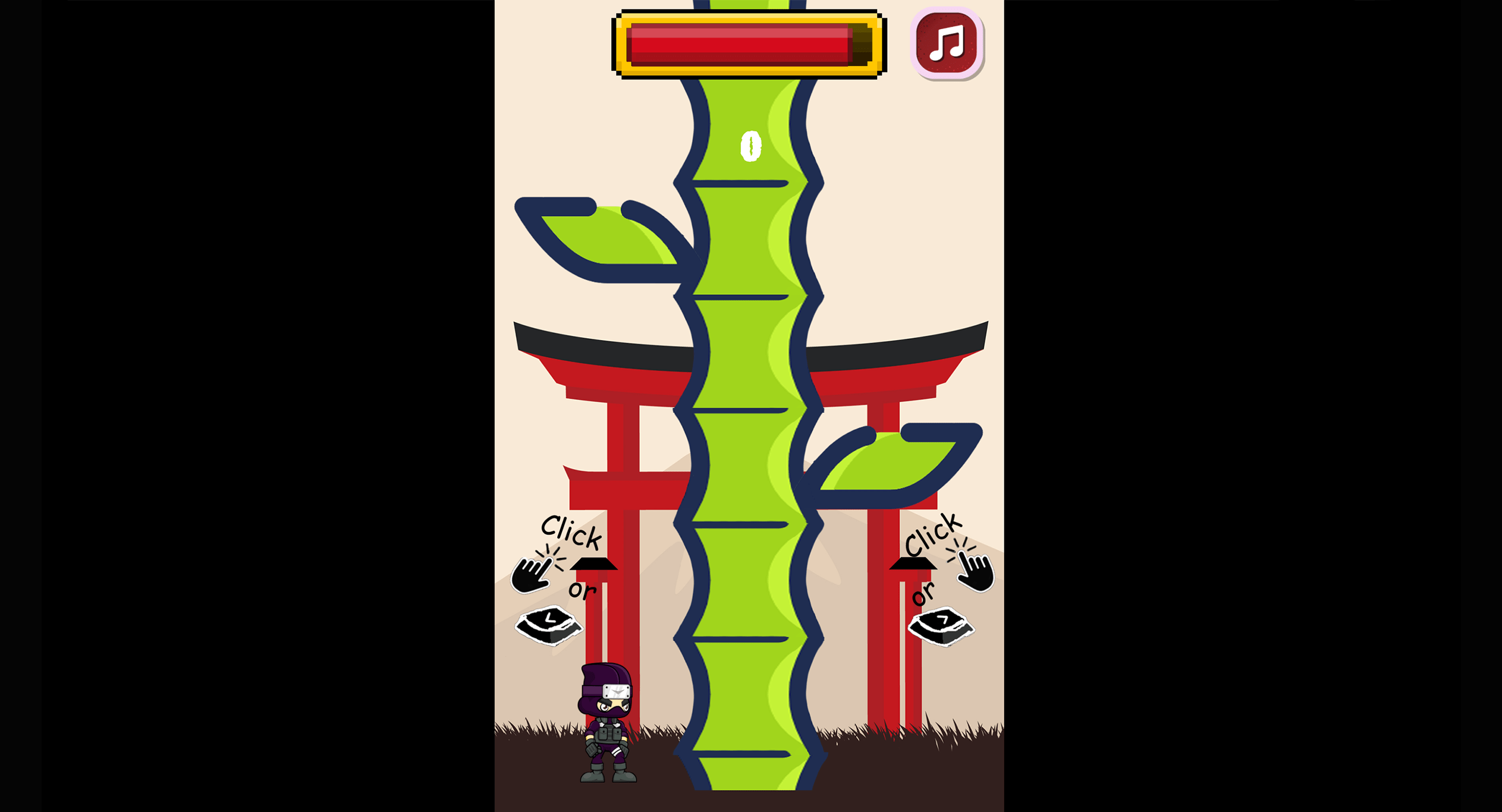 Ninja Cutter HTML5 Mobile Game by 013games CodeCanyon