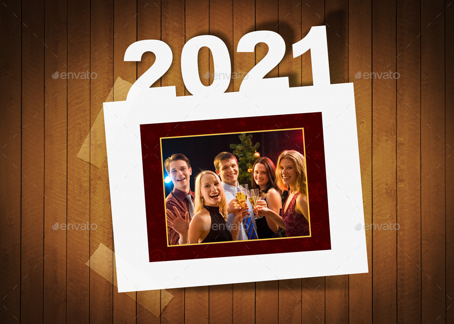 Christmas Holidays 2021 Photo Frames Pack, Graphics GraphicRiver