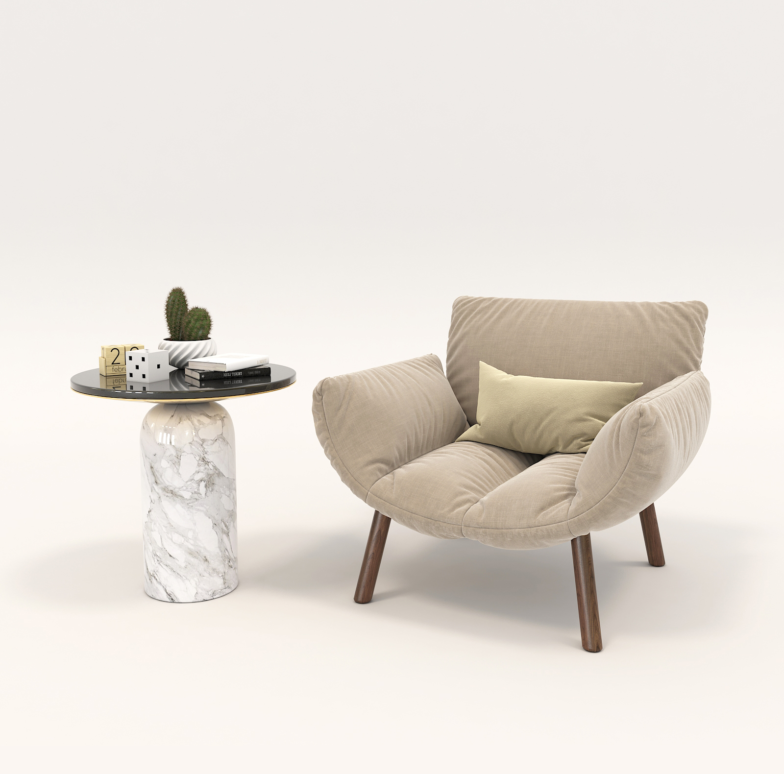 Modern Armchair Design Set by nhattuankts 3DOcean