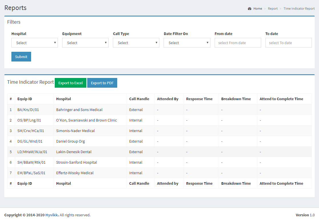 Equicare A Medical Equipment Maintenance System by hyvikk CodeCanyon
