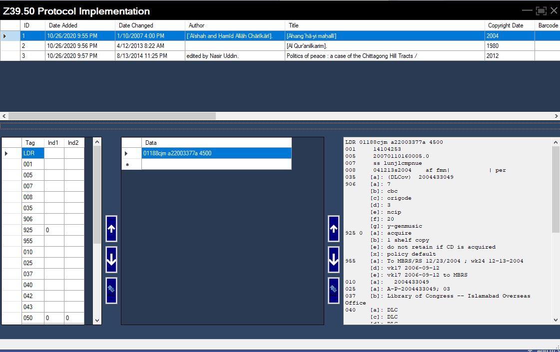 z39.50 Protocol and Marc tags Implementation by maherg420 CodeCanyon