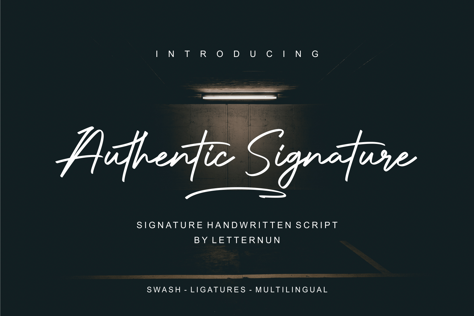 Authentic Signature, Fonts GraphicRiver