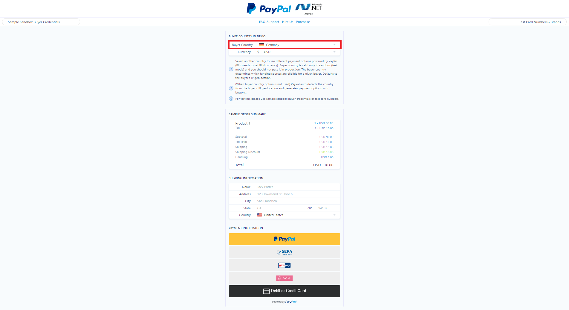 PayPal Checkout in Core MVC Web App & C, Using Orders v2 REST