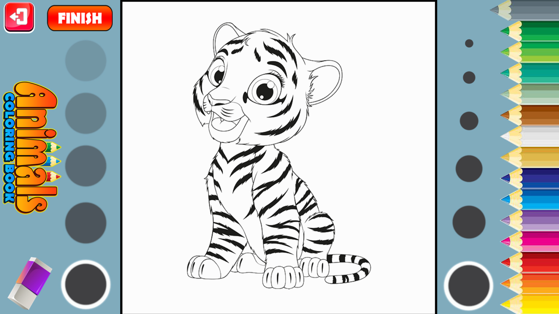 Animals Coloring Book App (CAPX HTML5 Cordova) by Pro_Gaming