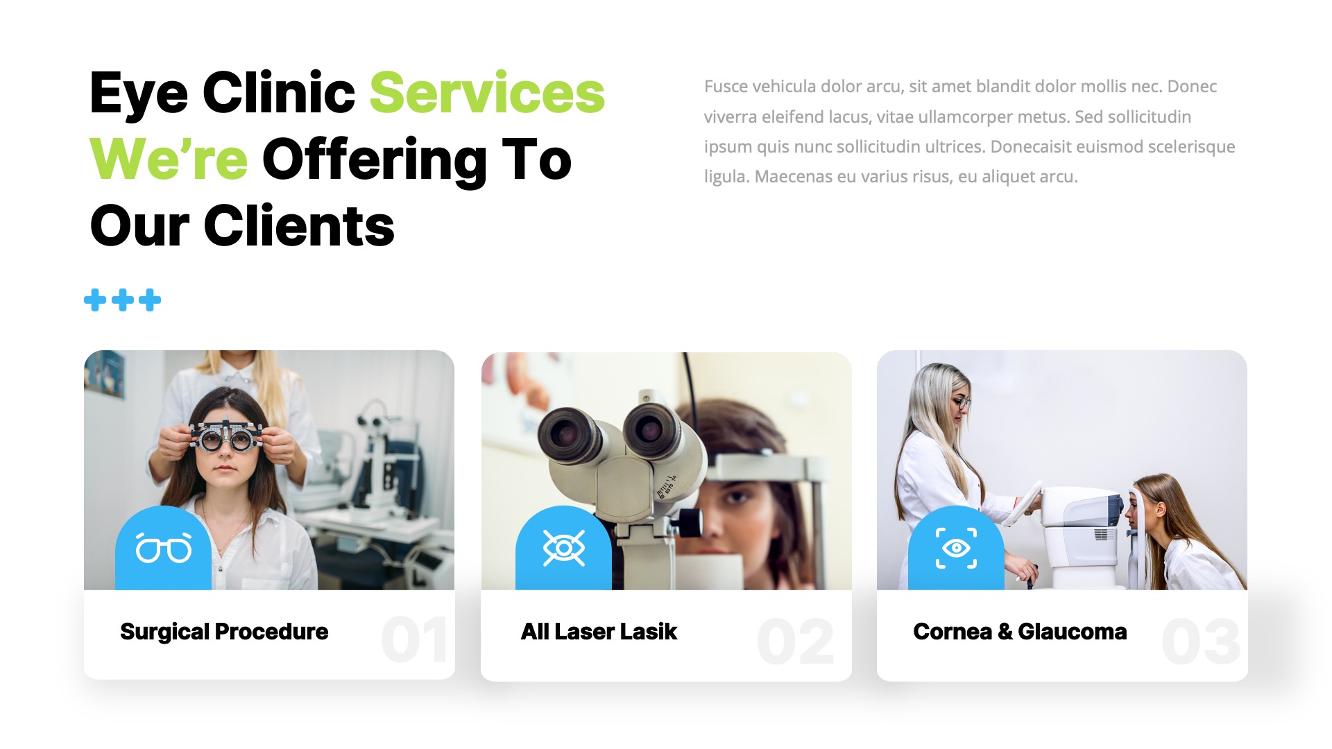 Optica Optometrist & Eyecare Keynote Template by MasdikaStudio