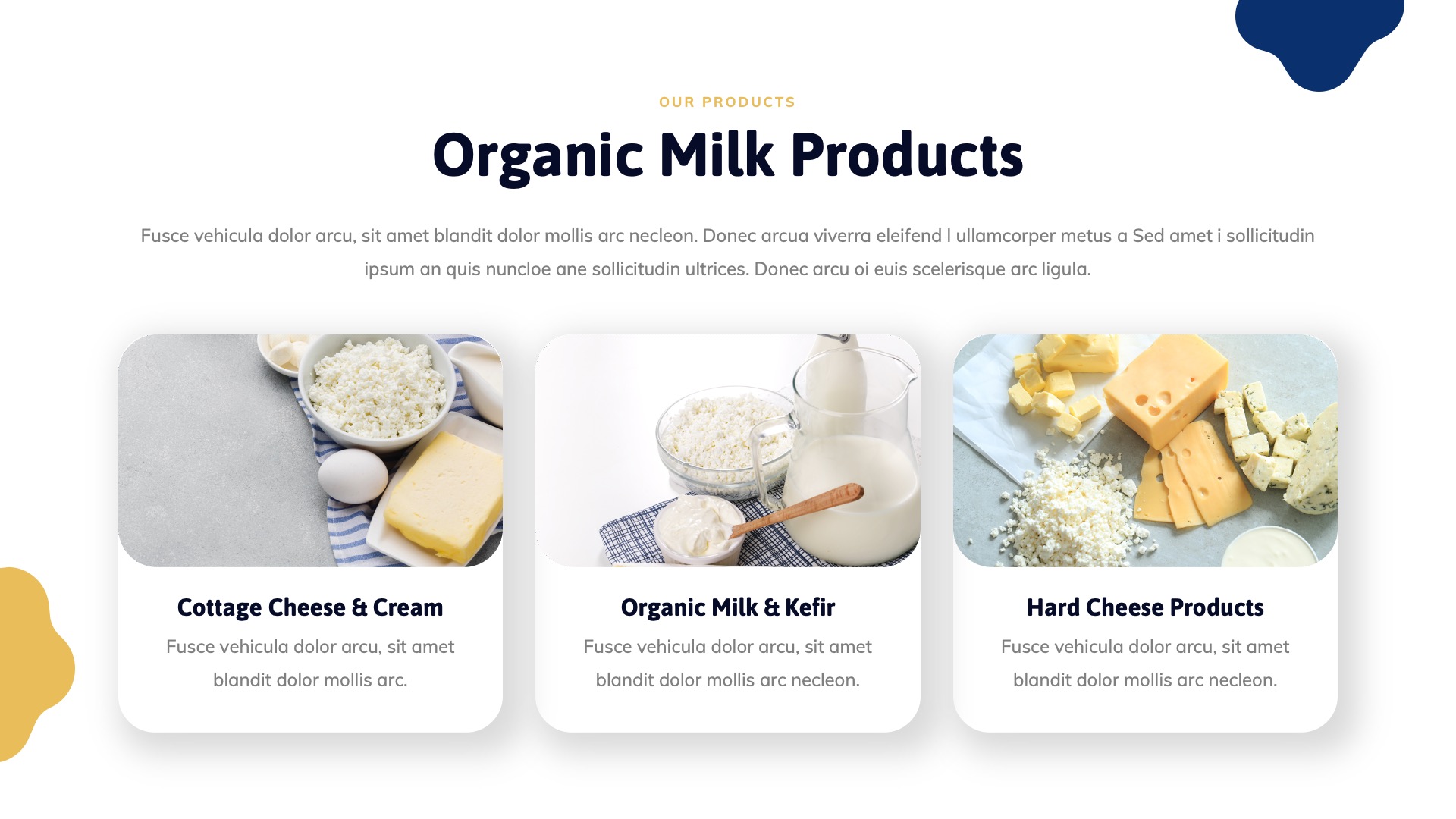 Saphie Dairy Farm & Milk Powerpoint Template, Presentation Templates